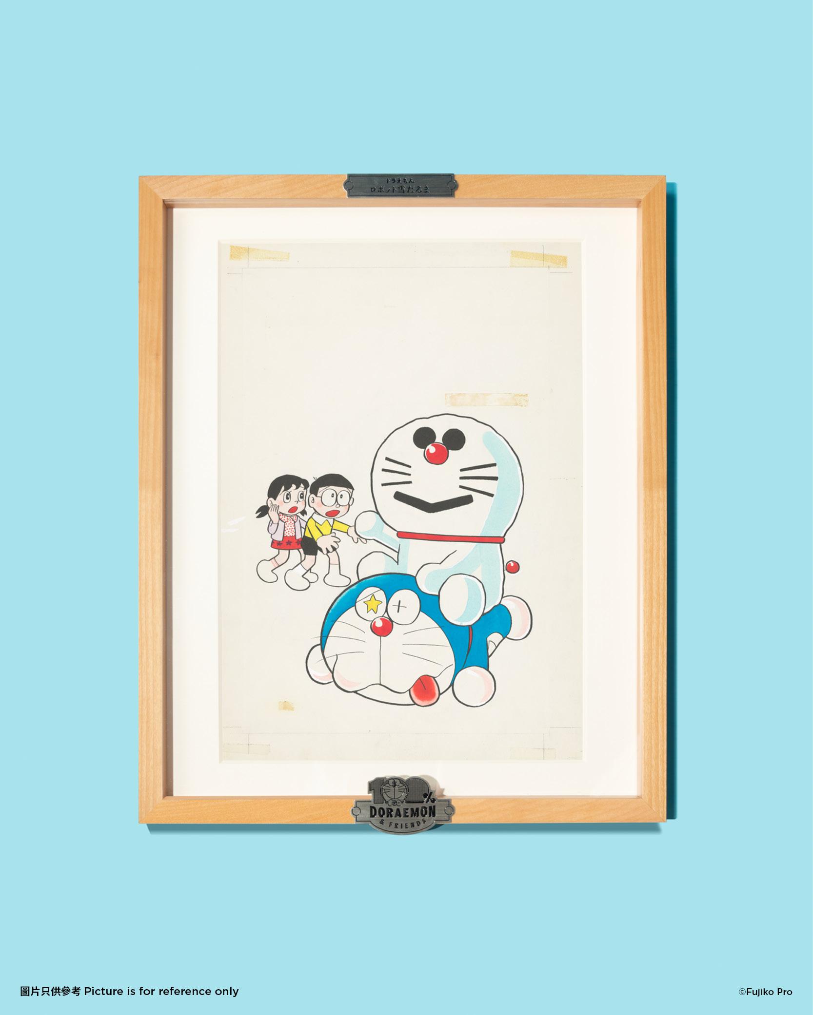 「機械雪人」紀念掛牆畫作連框 限量300枚 $980