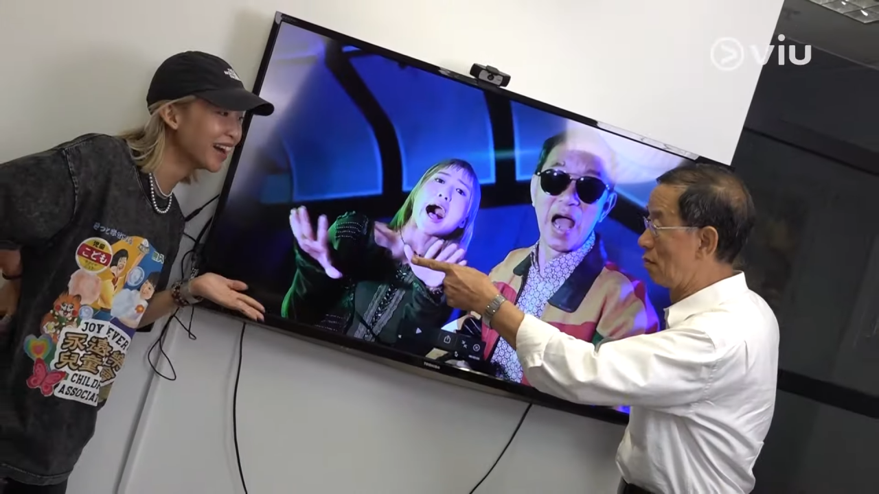 林超英與獨立音樂人Luna Is A Bep將推出首支單曲《超英歌》,MV將在6月5日發布。( Viu1 HK截圖)