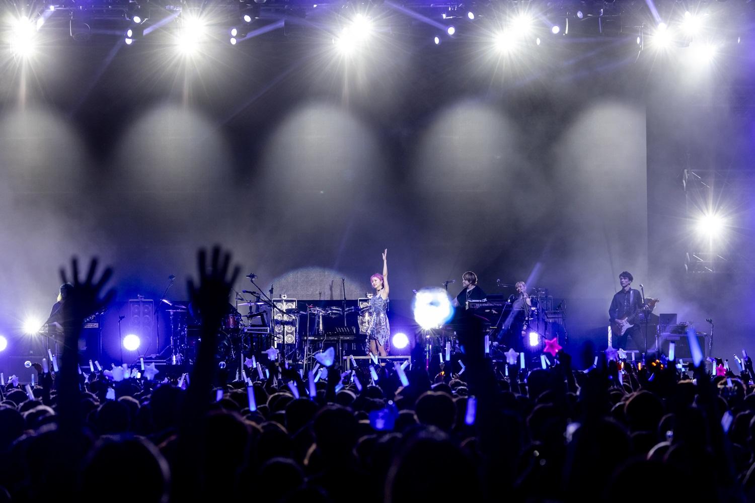 LiSA上周六(15日)於亞博舉行《LiVE is Smile Always〜 ASiA TOUR2024〜》香港站。攝:Viola Kam (V'z Twinkle)