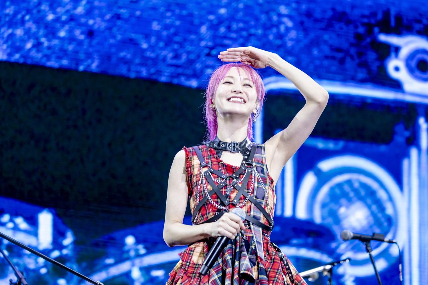 LiSA上周六(15日)於亞博舉行《LiVE is Smile Always〜 ASiA TOUR2024〜》香港站。攝:Viola Kam (V'z Twinkle)