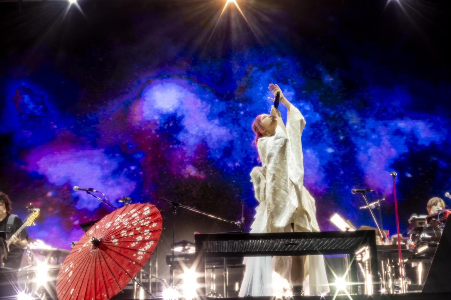 LiSA上周六(15日)於亞博舉行《LiVE is Smile Always〜 ASiA TOUR2024〜》香港站。攝:Viola Kam (V'z Twinkle)