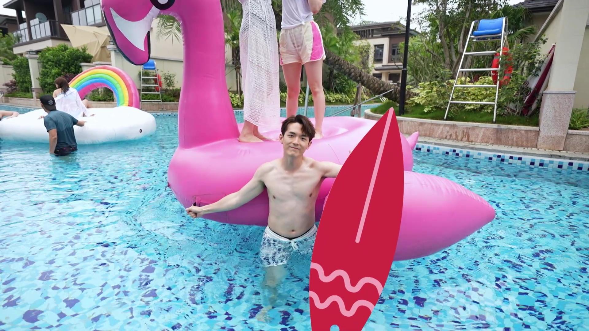 一眾主持喺溫泉度假酒店玩得好開心!