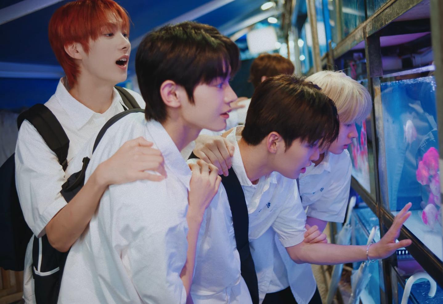 TWS亦到金魚街取景。