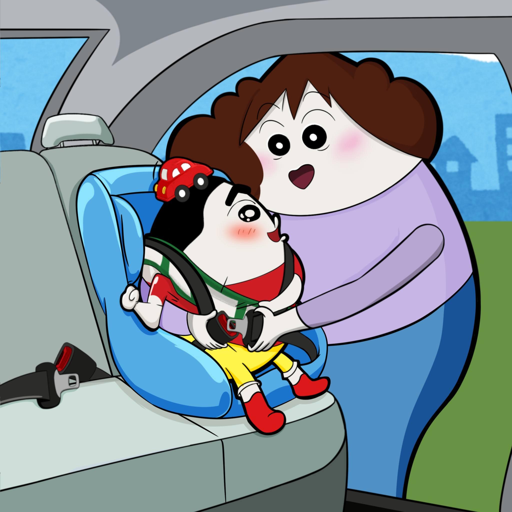 吉祥物「留心蛋」圖片。(FB@留心蛋 Mr. Safegg)