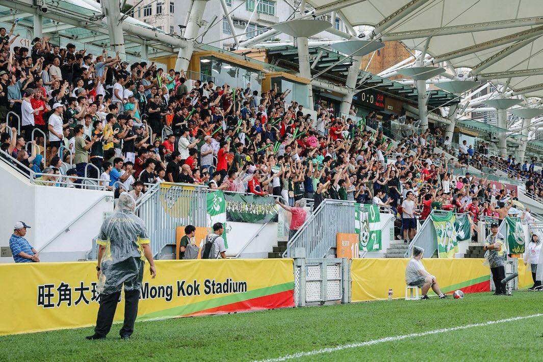 早前在足總盃決賽不敵東方的深水埗,表現大獲好評(深水埗體育會足球隊FB)