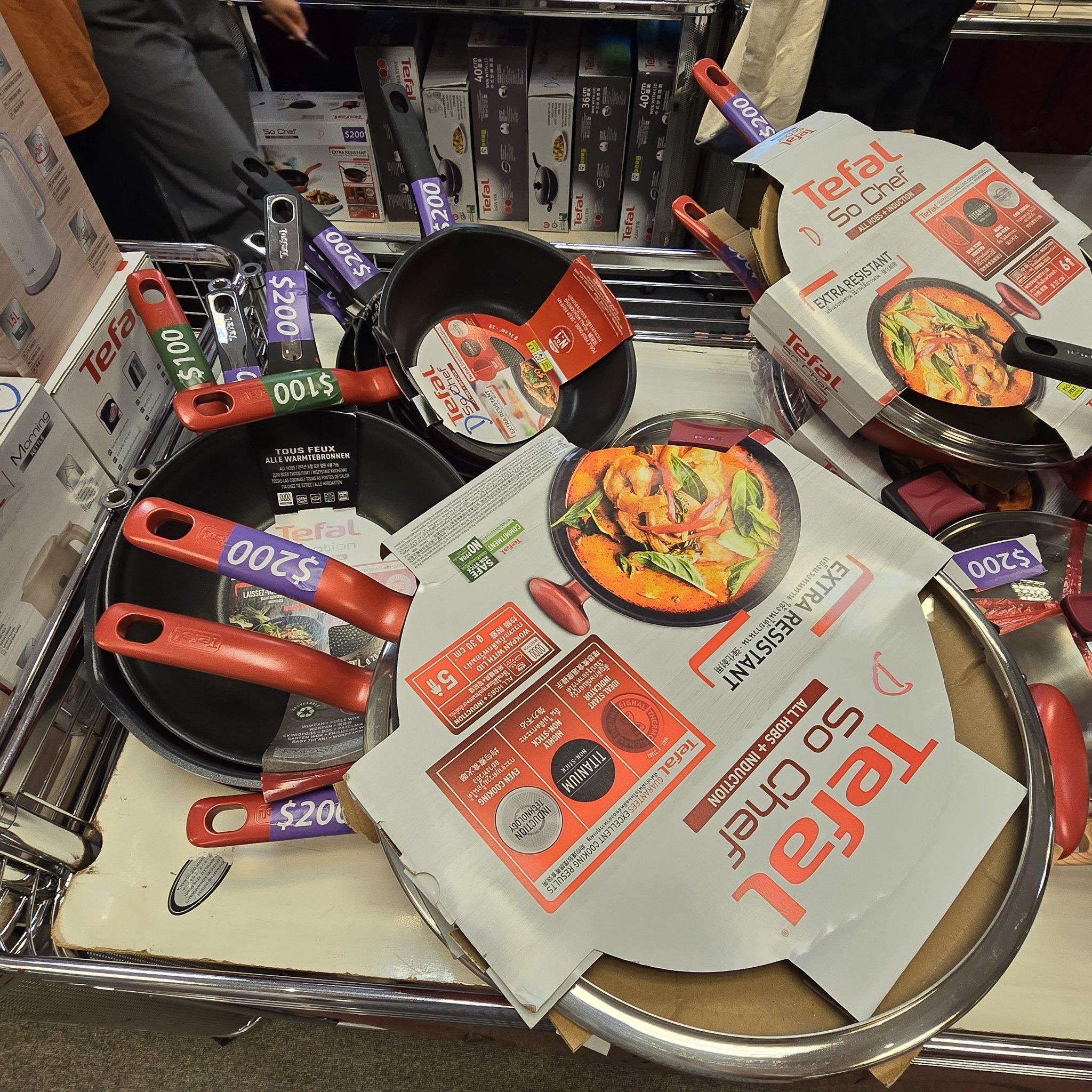 法國特福Tefal陳列品及精選產品