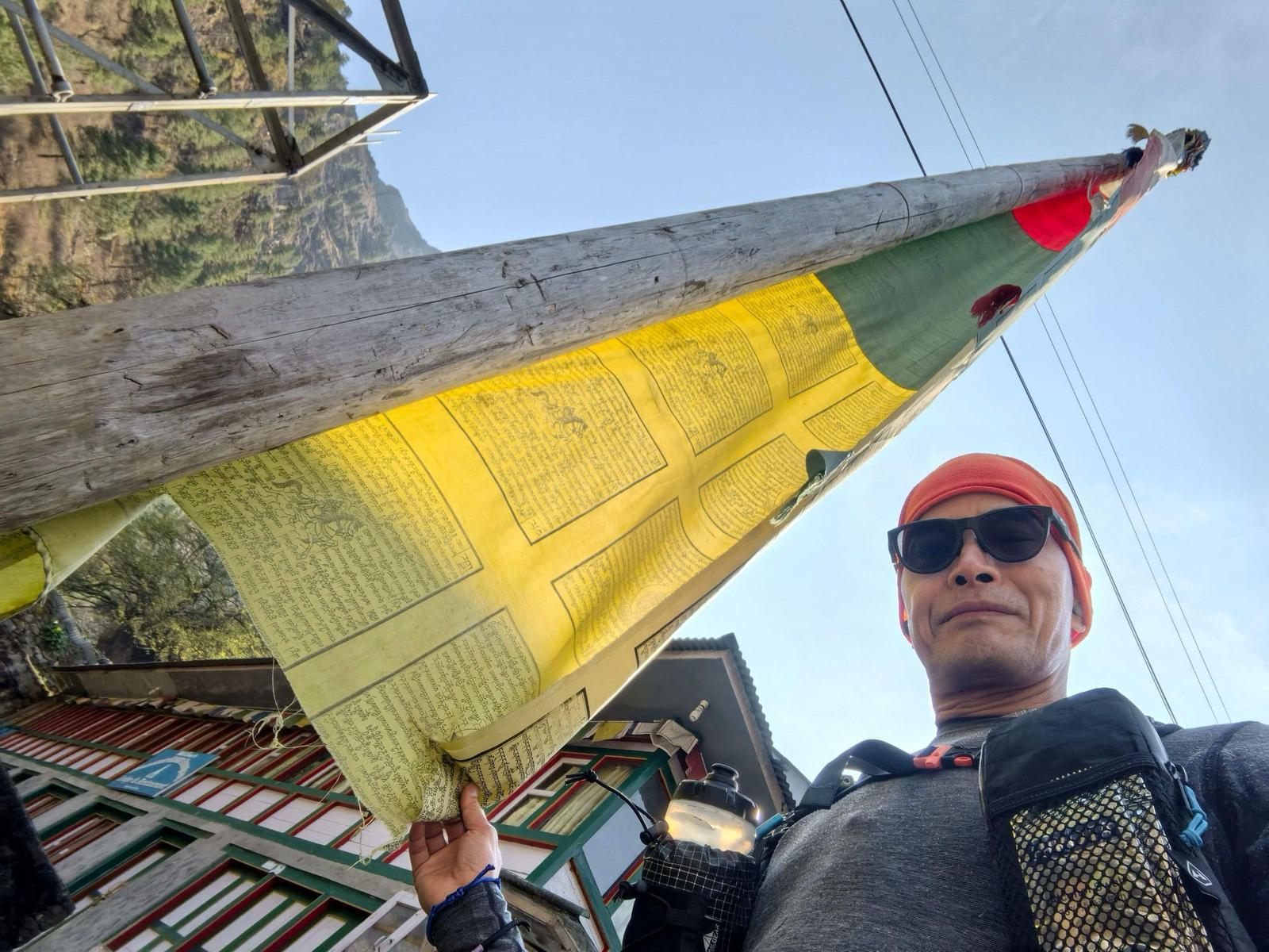 陳國健今年5月成功登頂。(「香港警察」FB)