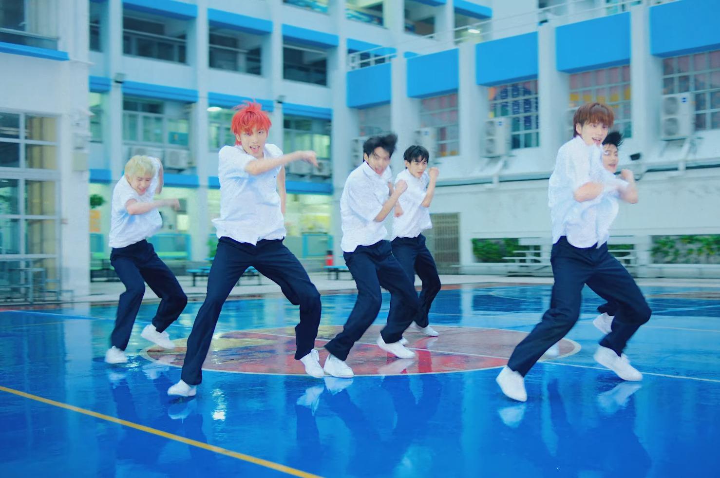 TWS到將軍澳鳴遠中學取景。