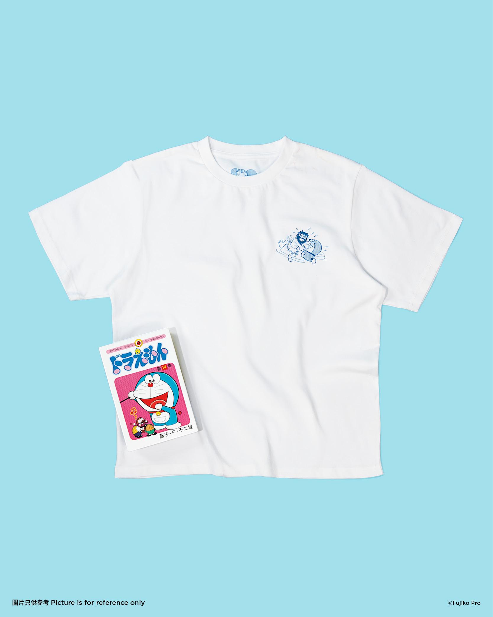 離家出走到無人島經典漫畫款限定T 恤 (白色), 附精選漫畫封套收藏盒 $350