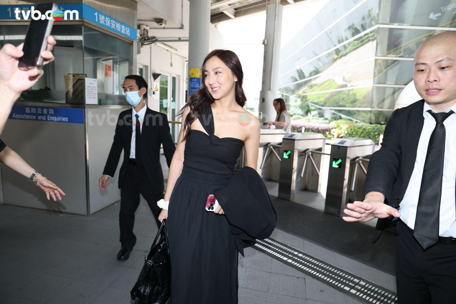 《香港小姐競選2024》今日舉行首輪面試,多位佳麗現身TVB電視城。(TVB網頁照片)