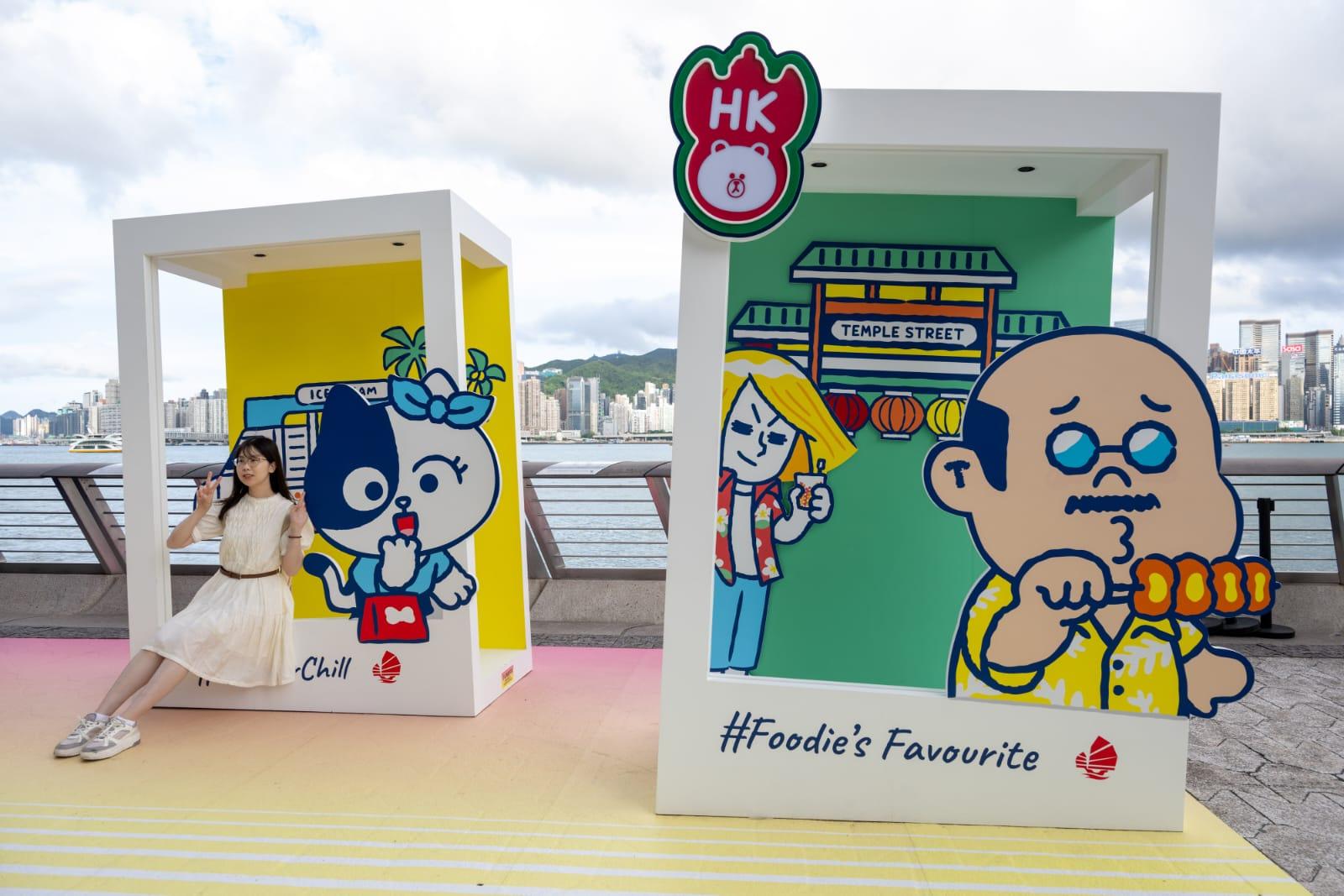 不少市民前往打卡。(陳奕釗攝)