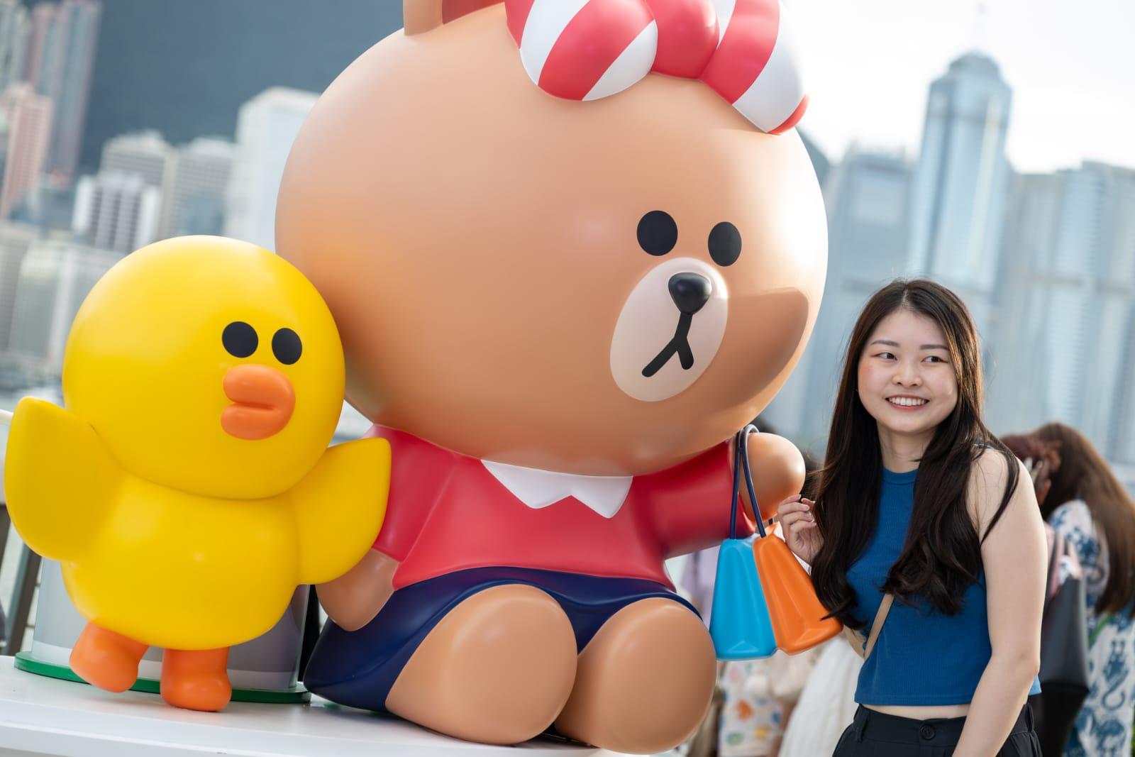 不少市民前往打卡。(陳奕釗攝)