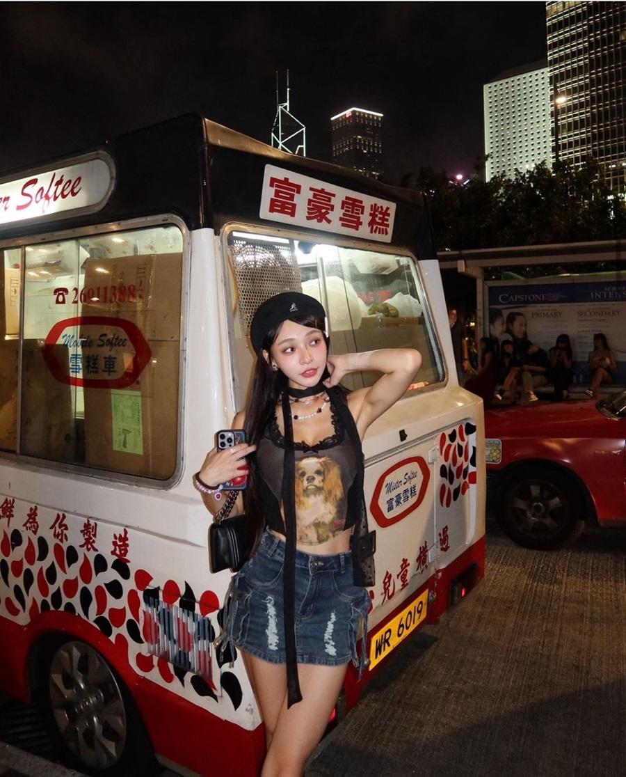 上月與友人來港旅行。