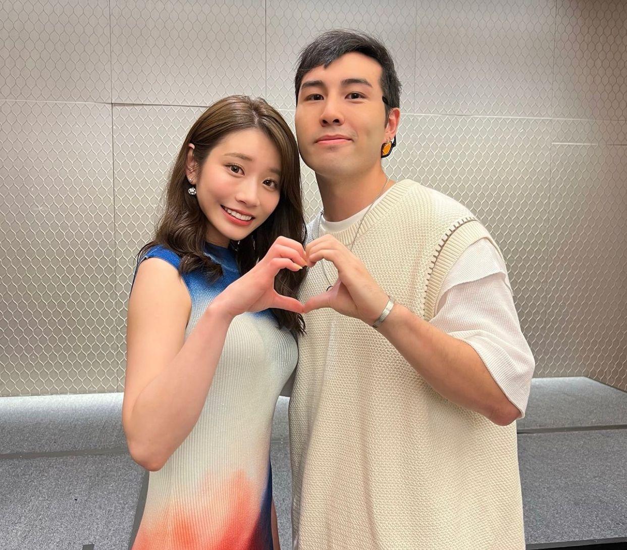 河北彩伽香港見面會請來TVB藝人鄭詠謙任主持。