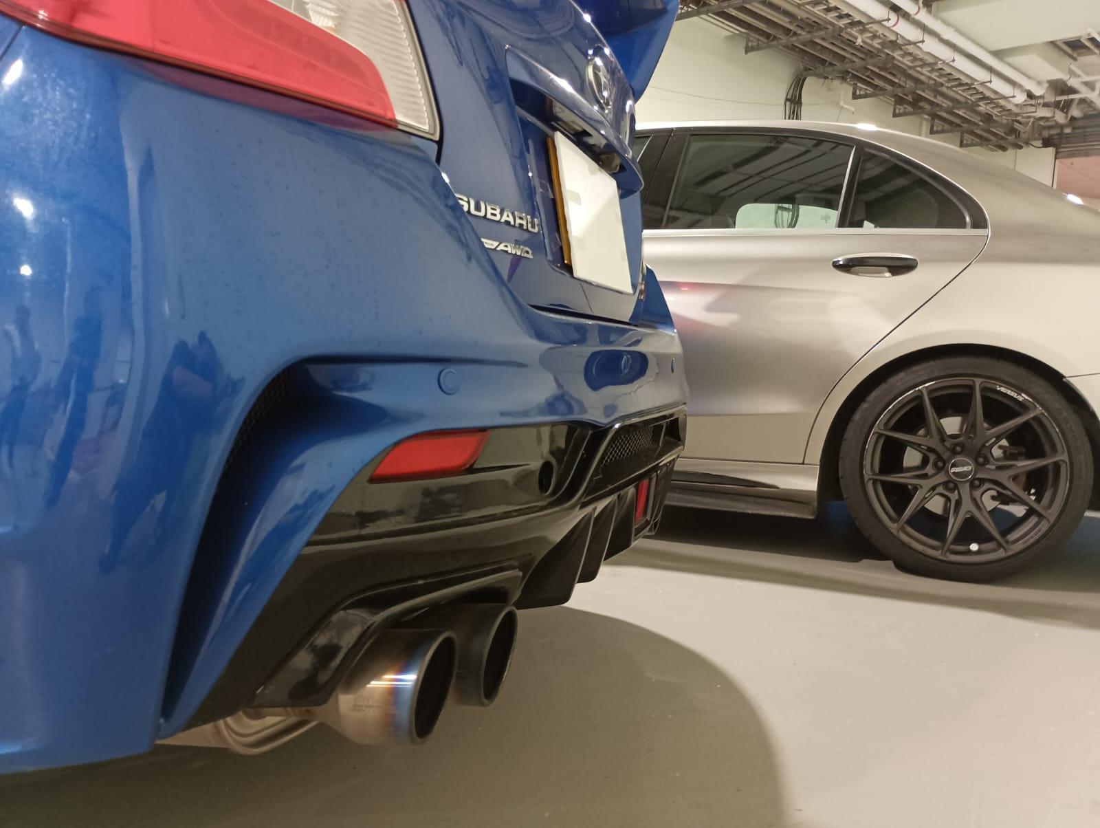 部分車輛的排氣系統曾到改動。