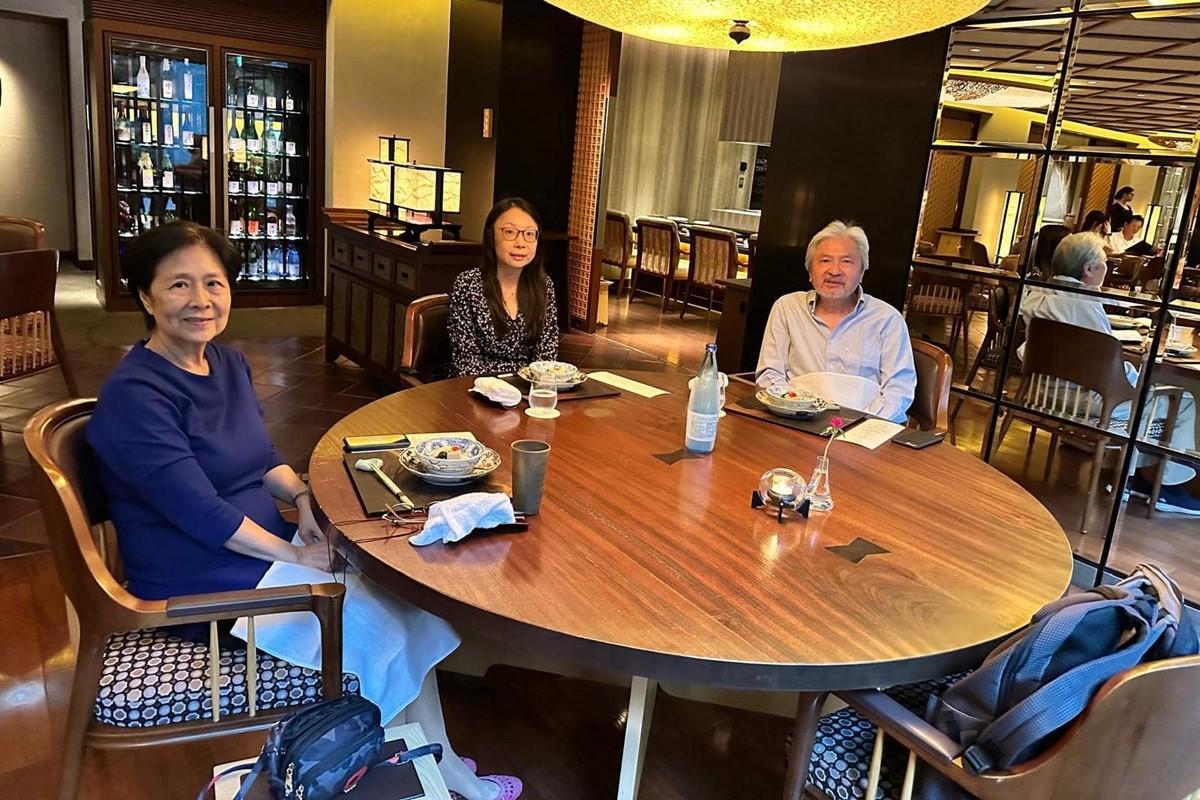 曾俊華最近同屋企人去完日本旅遊。(曾俊華FB)