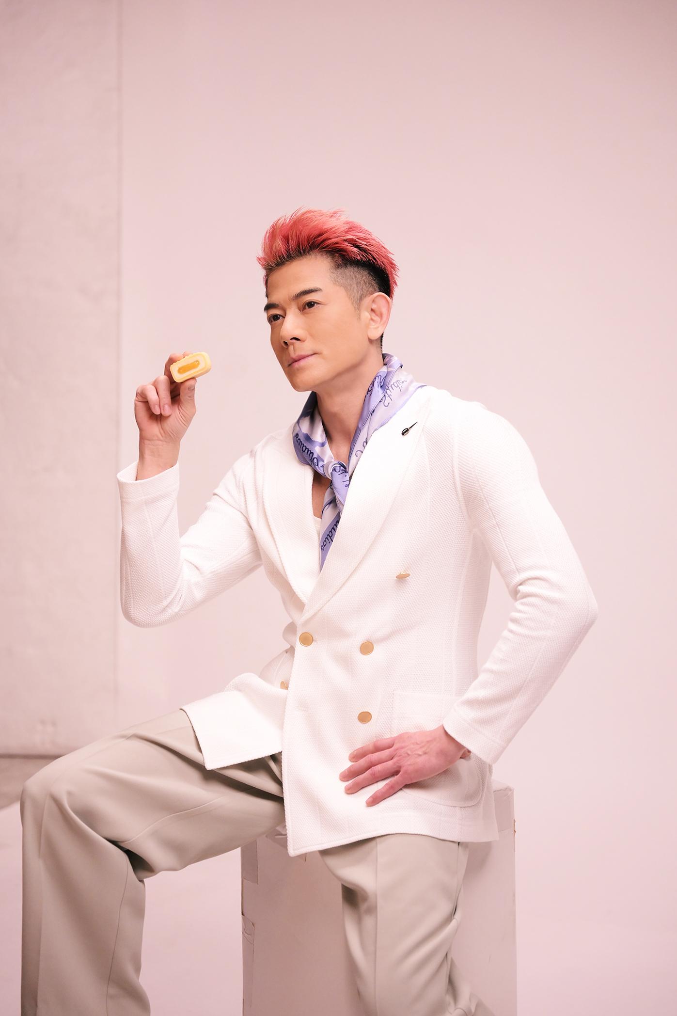 郭富城拍攝全新月餅廣告。