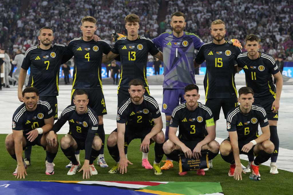 歐國盃揭開戰幕,首戰由主辦國德國大戰蘇格蘭。(美聯社)