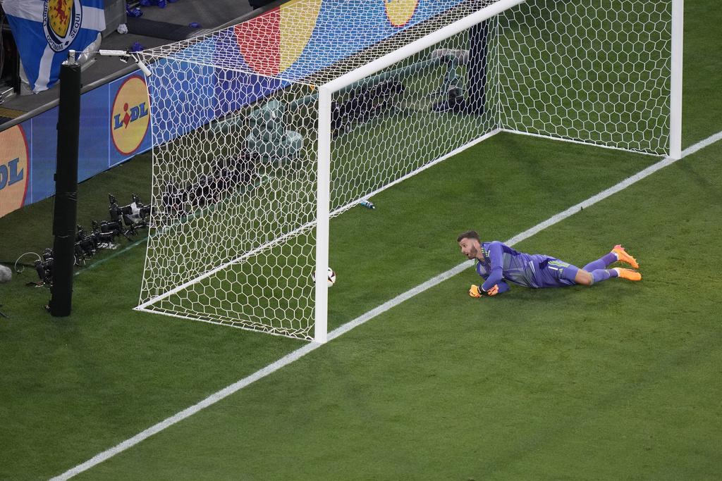 上半場德國清風送爽,領先三球。(美聯社)