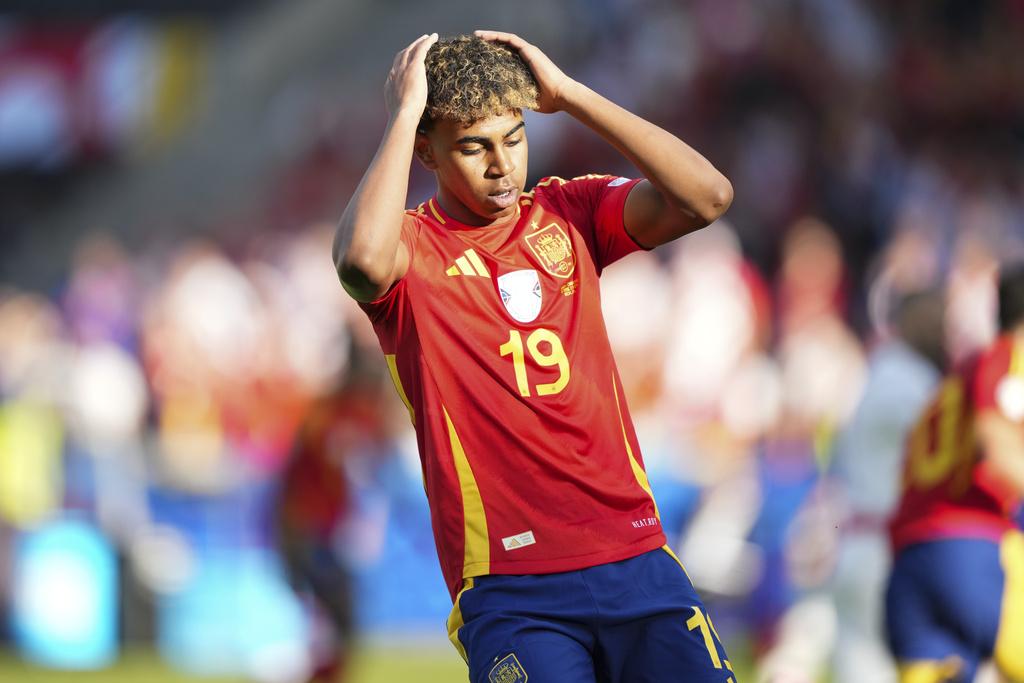 耶馬爾今仗光芒四射,下半場更成為全場進攻焦點。(美聯社)