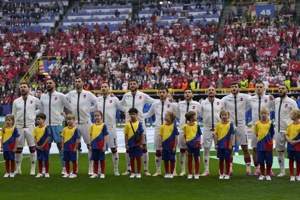 這是格魯吉亞加入國際足協以來首次參與國際大賽。(美聯社)