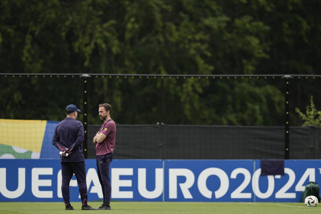 英格蘭在歐國盃備戰。(美聯社)