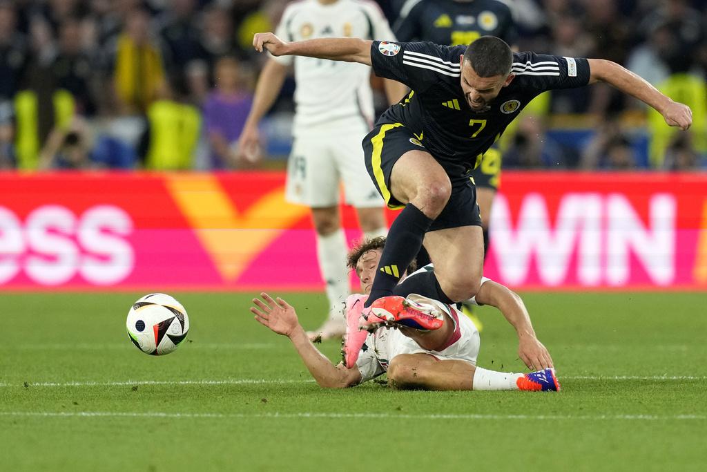 蘇格蘭半場零射門。(美聯社)