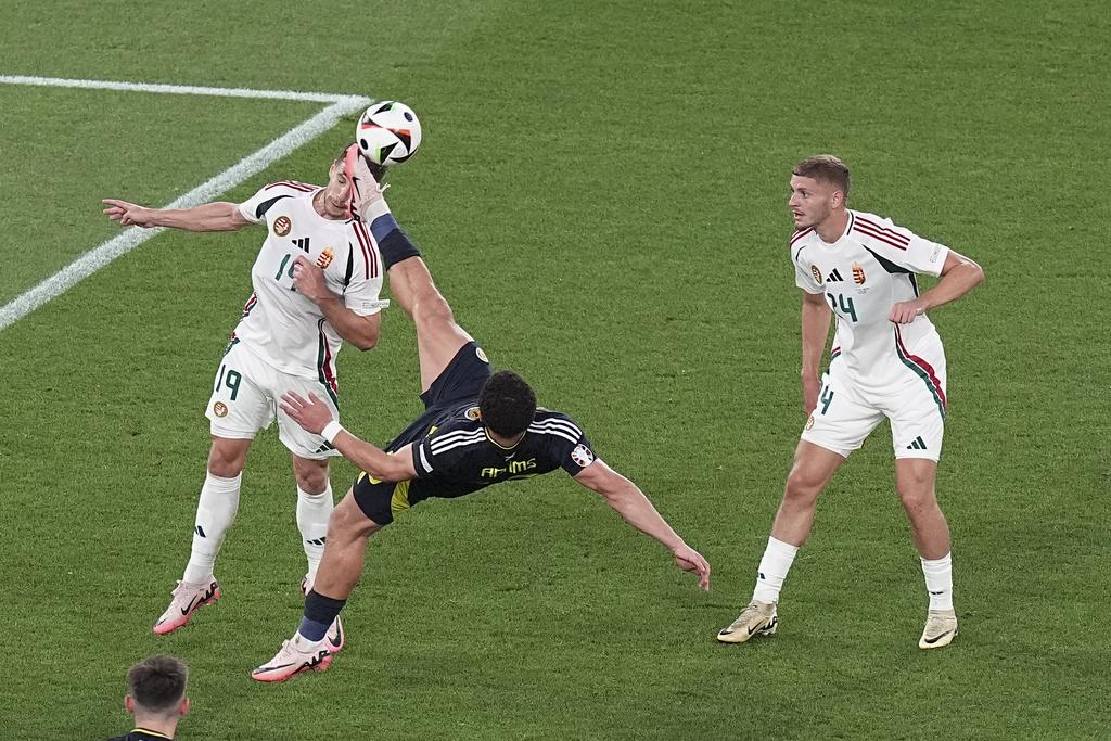 蘇格蘭半場零射門。(美聯社)