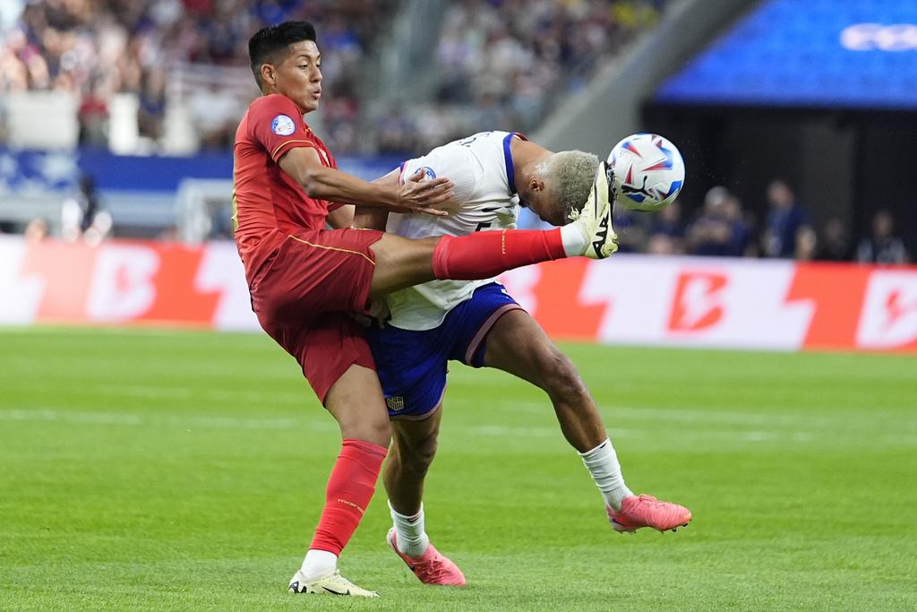 美國2:0擊敗玻利維亞。(美聯社)