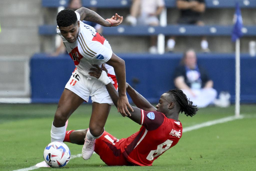 加拿大以1:0擊敗秘魯。(美聯社)