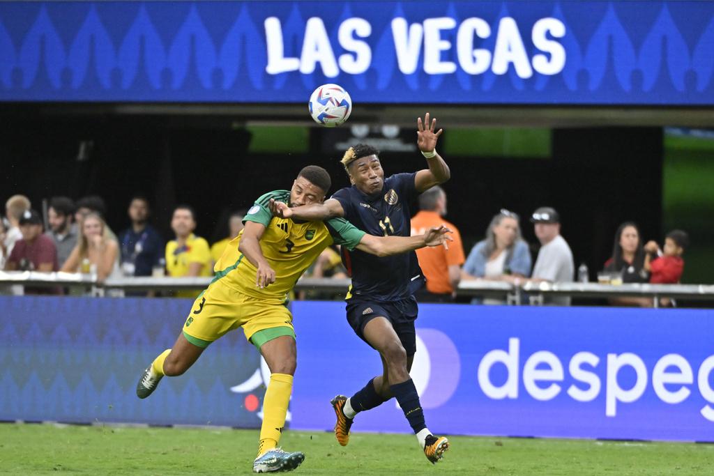 厄瓜多爾3:1擊敗牙買加。(美聯社)