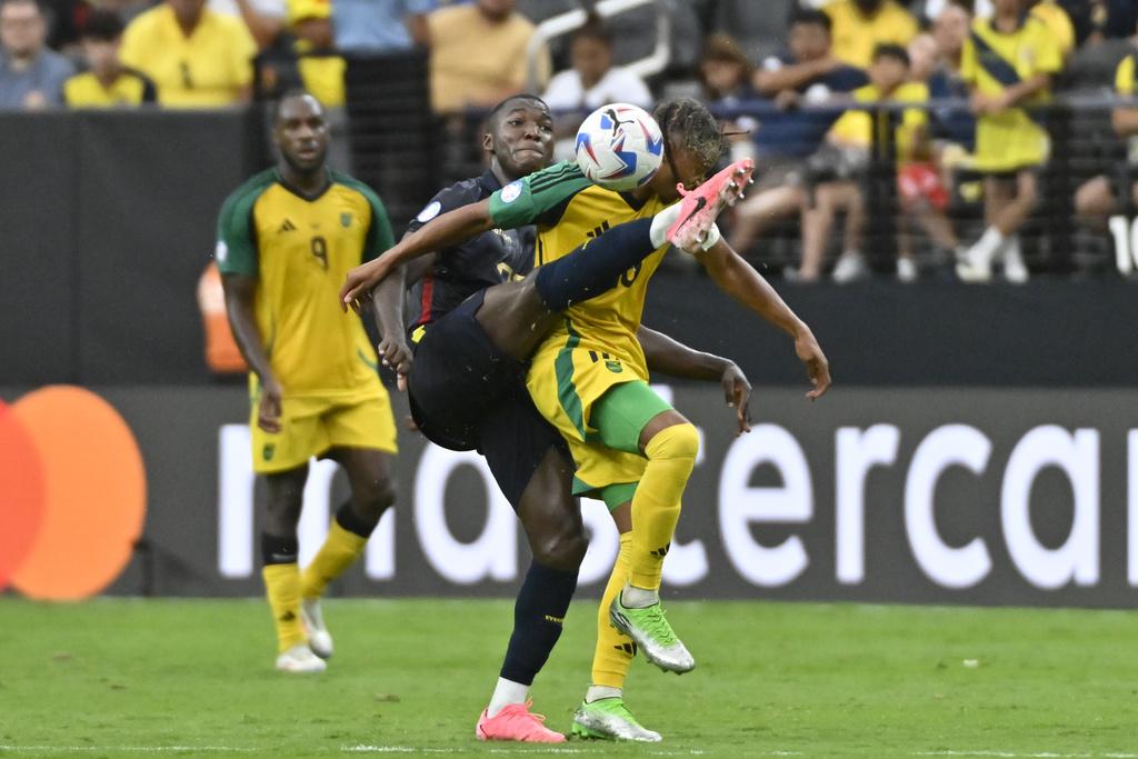 厄瓜多爾3:1擊敗牙買加。(美聯社)