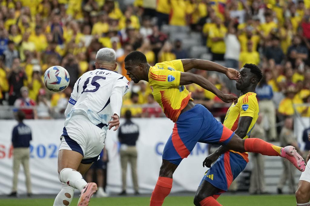 哥倫比亞3:0輕取哥斯達黎加。(美聯社)