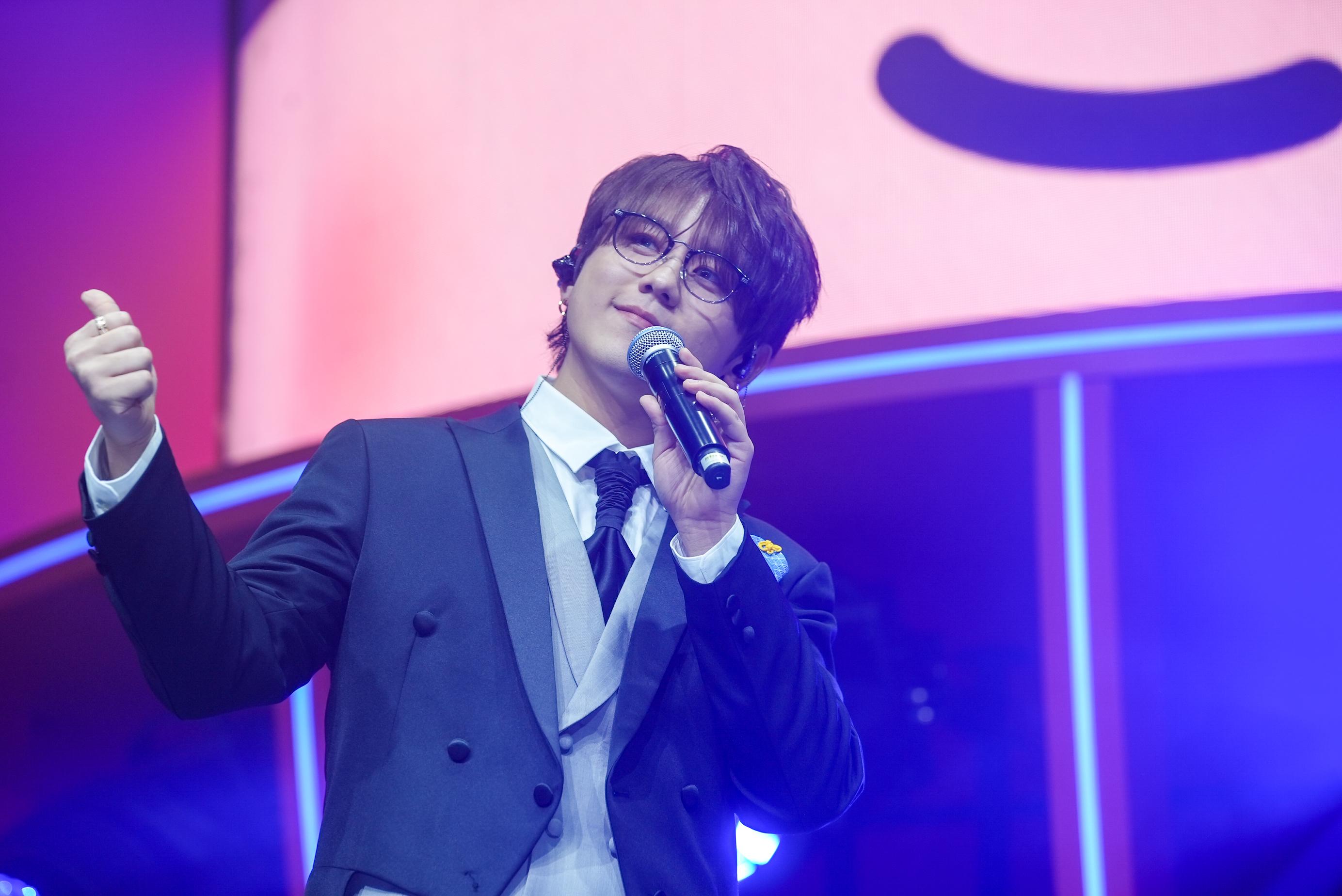 姜濤在活動上大跳hit爆《晚安大小姐》。