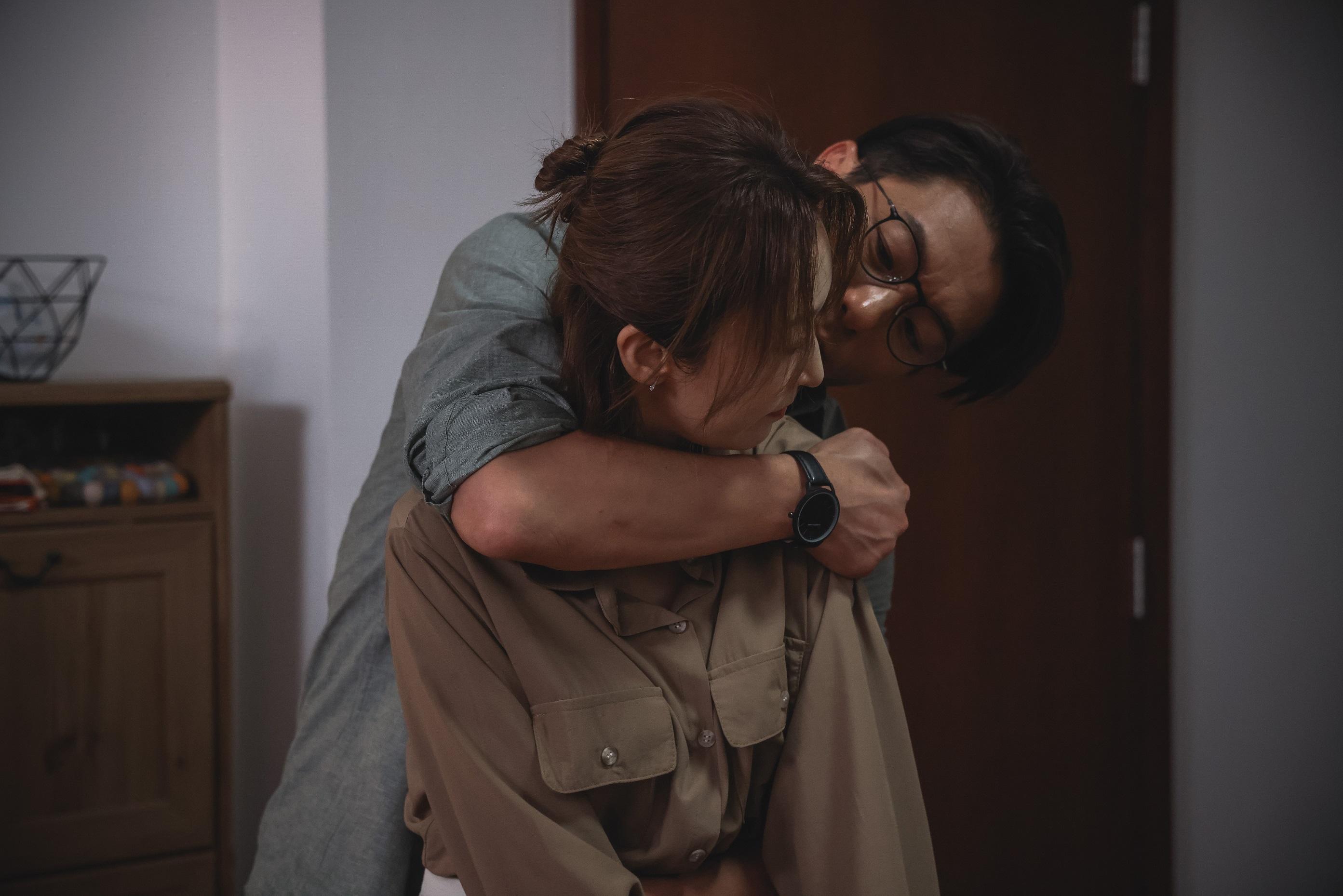 周國賢與周家怡在《無人之境》演夫妻。