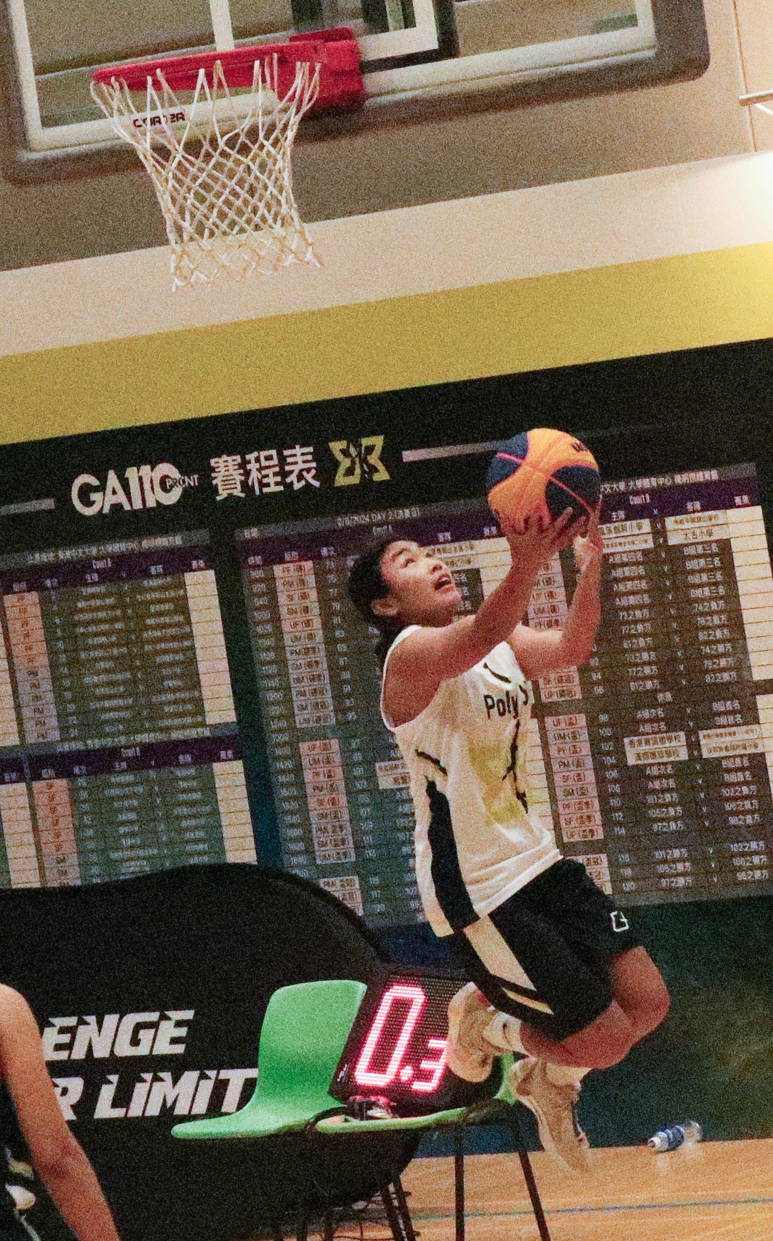 中大三人籃球賽|理工大學(白)對科技大學(黑)