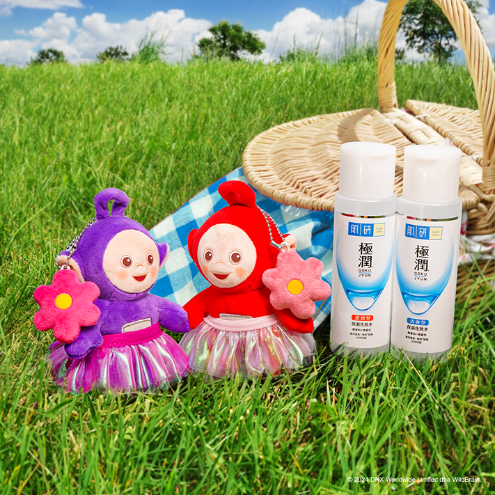 特別附有手拖手磁石設計,儲齊4款BB肌花漾得得B,可手拉手成閨密伴侶。