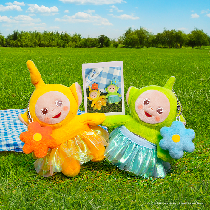 花漾得得B的可拆式彩虹小傘裙,可交換自由配搭,滿足扮靚心情。