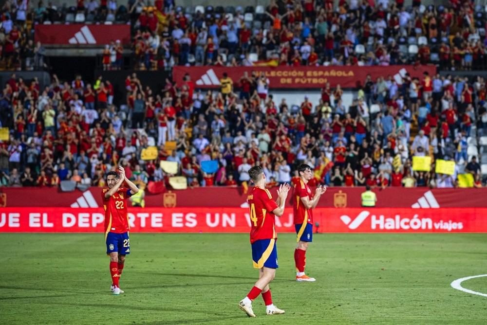 西班牙熱身賽輕取安道爾5:0。(西班牙足協X)