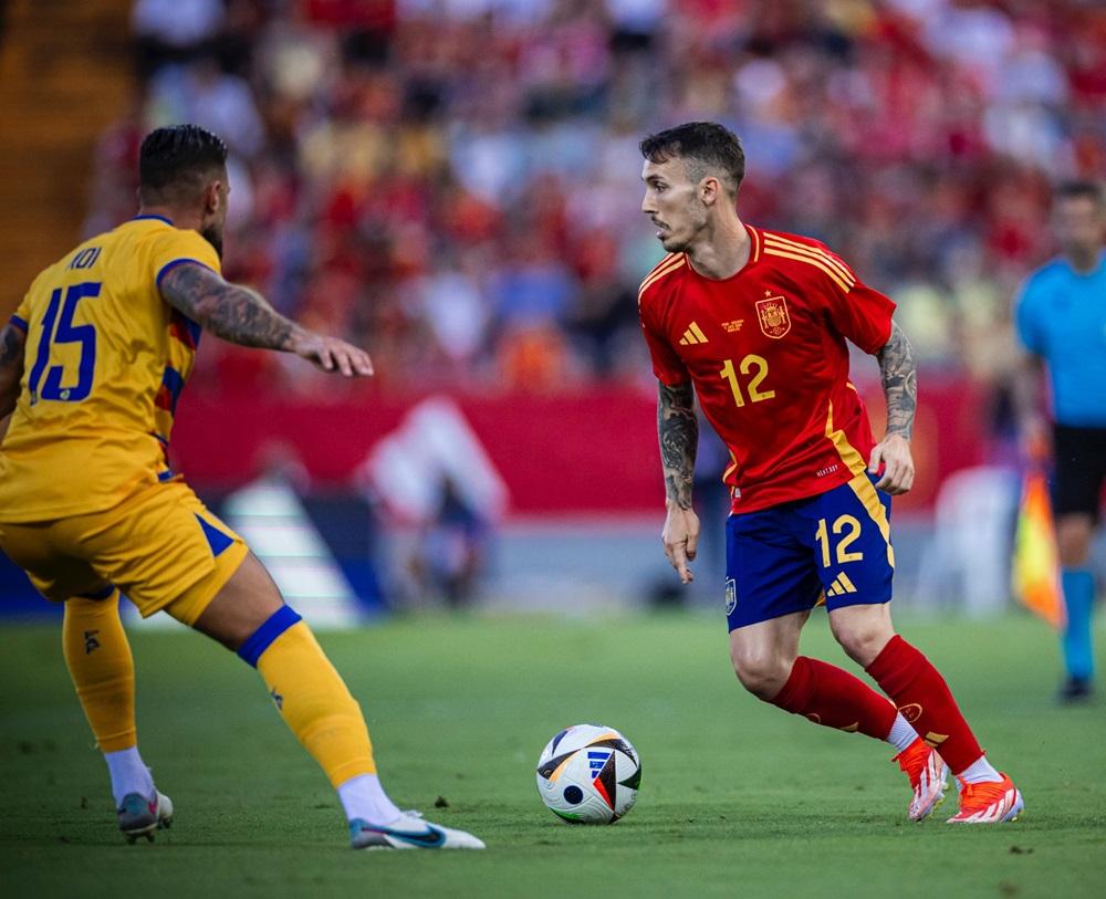 西班牙熱身賽輕取安道爾5:0。(西班牙足協X)