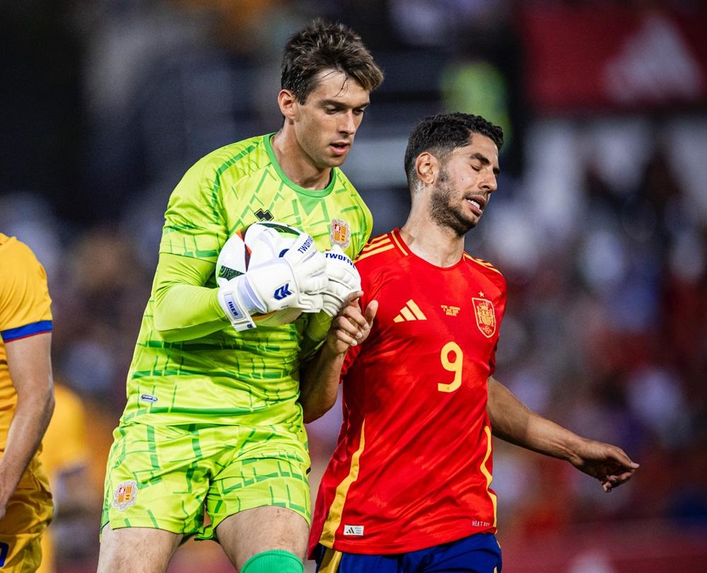 西班牙熱身賽輕取安道爾5:0。(西班牙足協X)