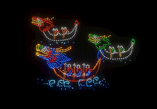 端午節無人機表演今晚舉行 旅發局送雪糕 (旅發局圖片)