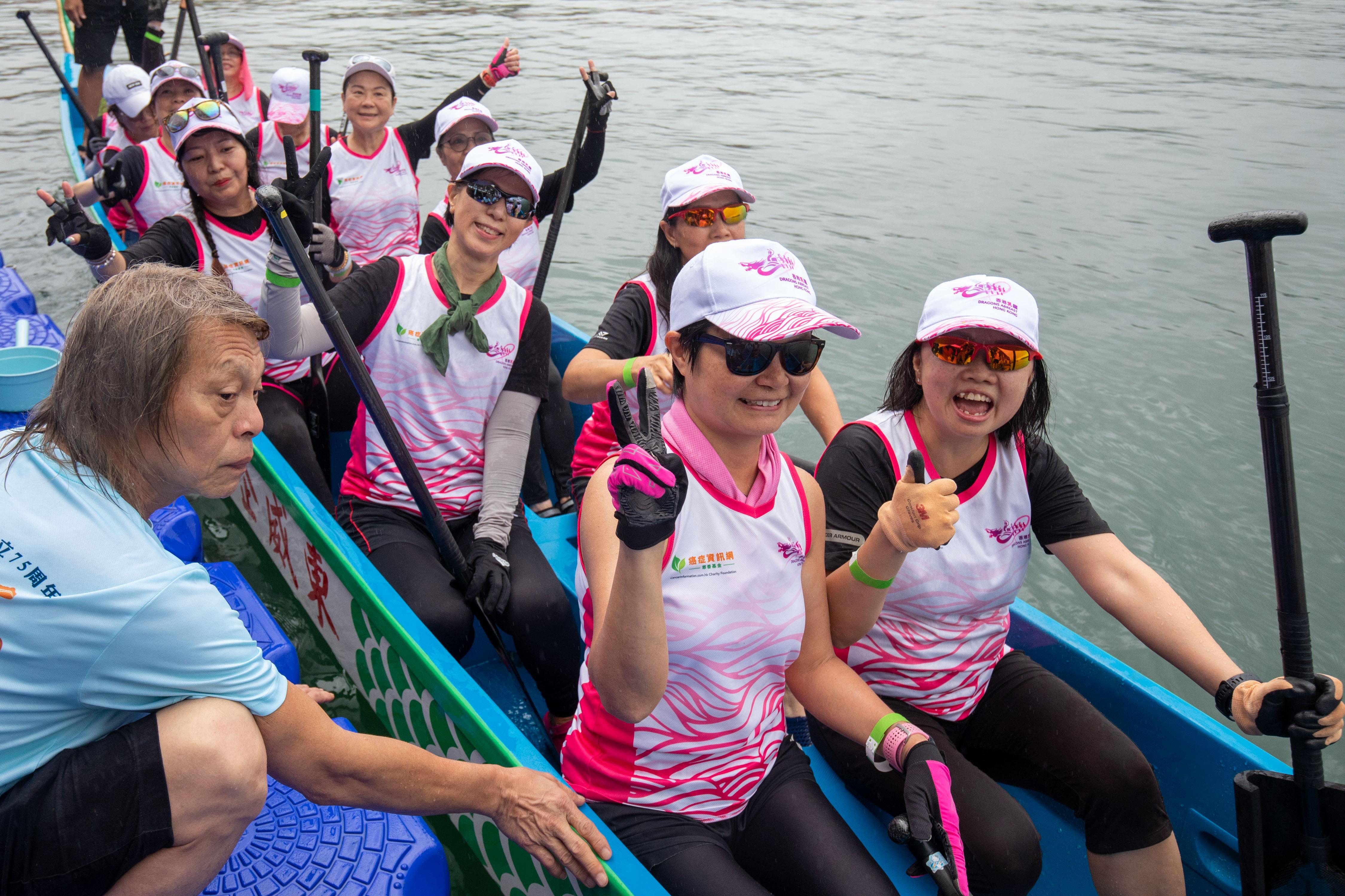 端午節︱乳癌康復者出戰國際龍舟賽 冀為同路人打氣 (旅發局提供)