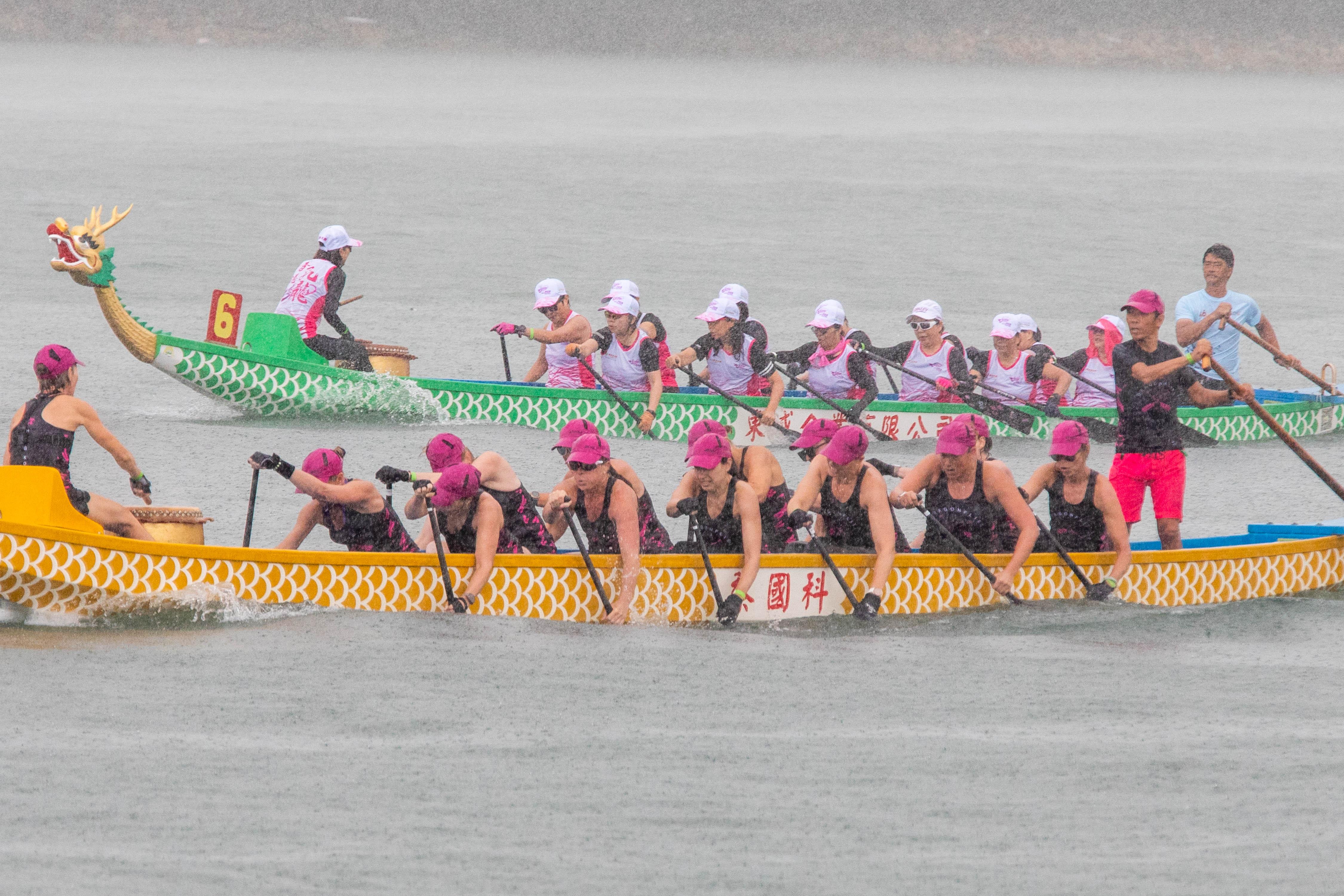 端午節︱乳癌康復者出戰國際龍舟賽 冀為同路人打氣 (旅發局提供)