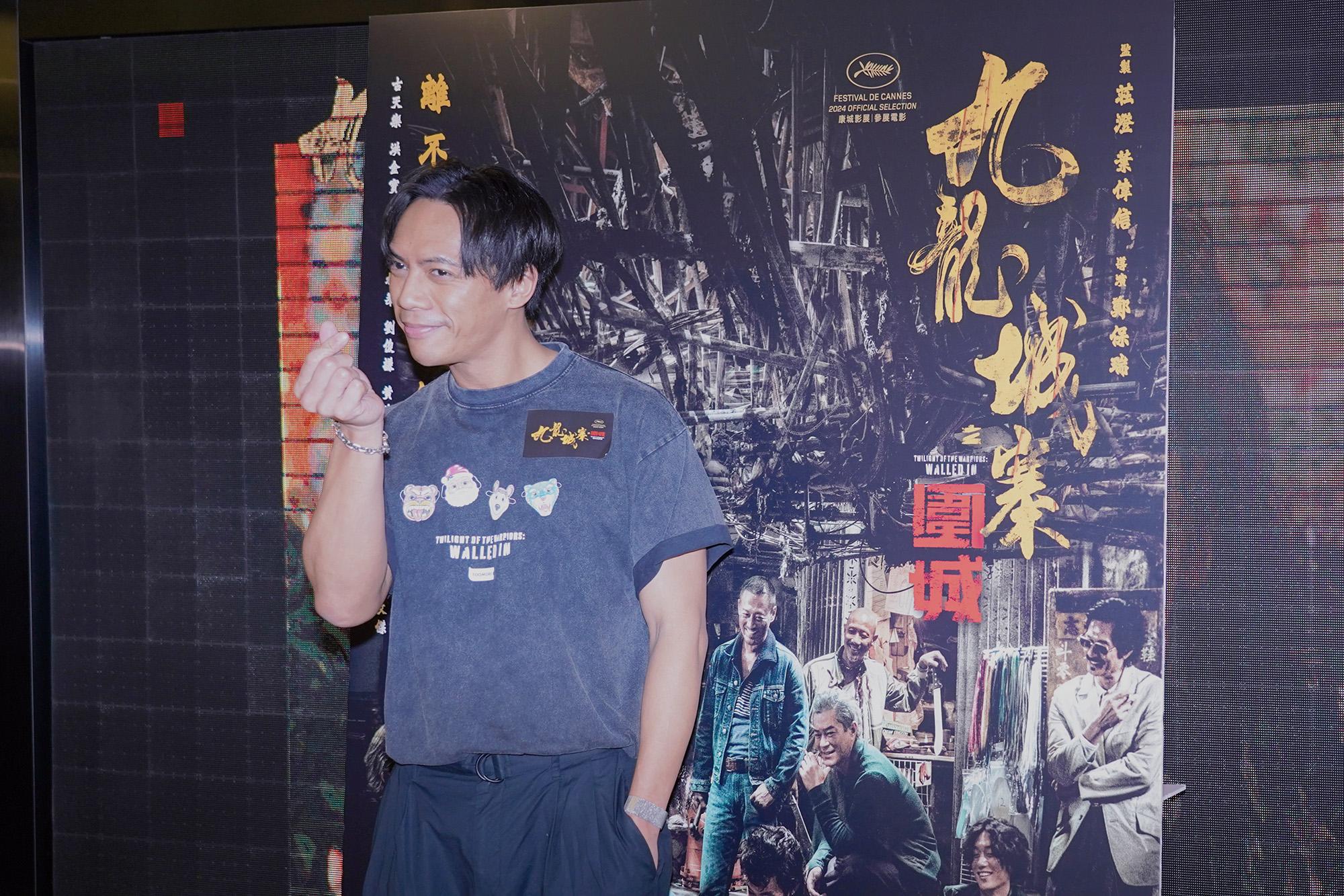 張文傑表示高興見到觀眾支持,會繼續努力。