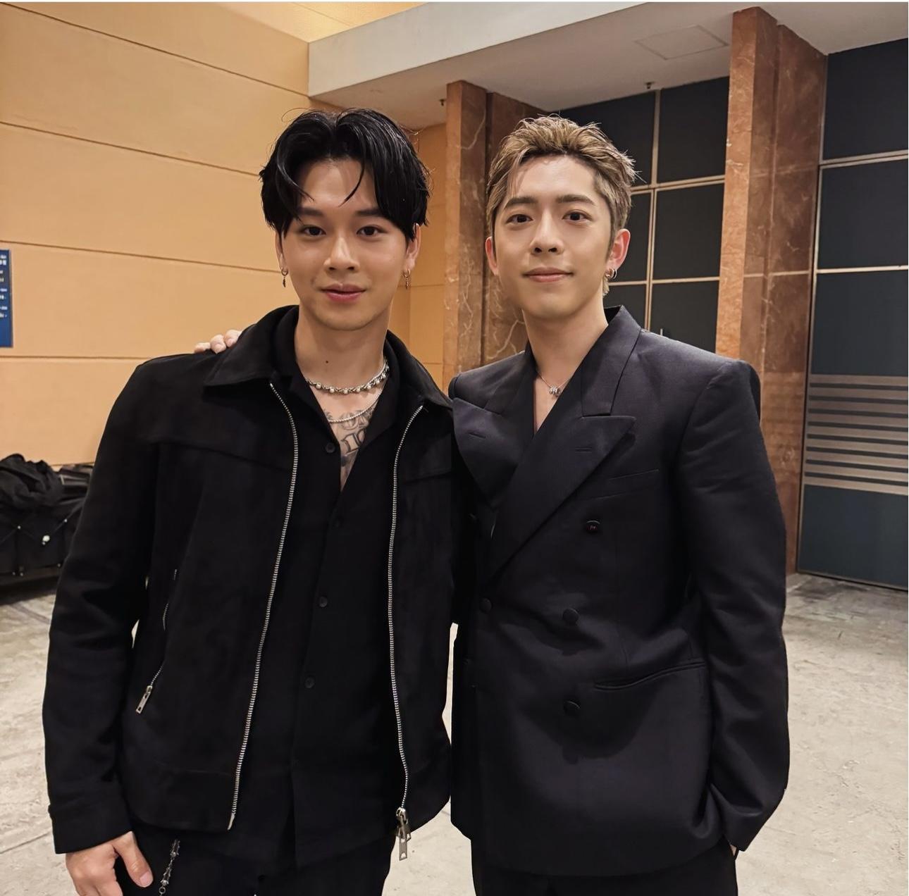 高爾宣早前來港,Edan再度化身「追星安」跟對方合照。