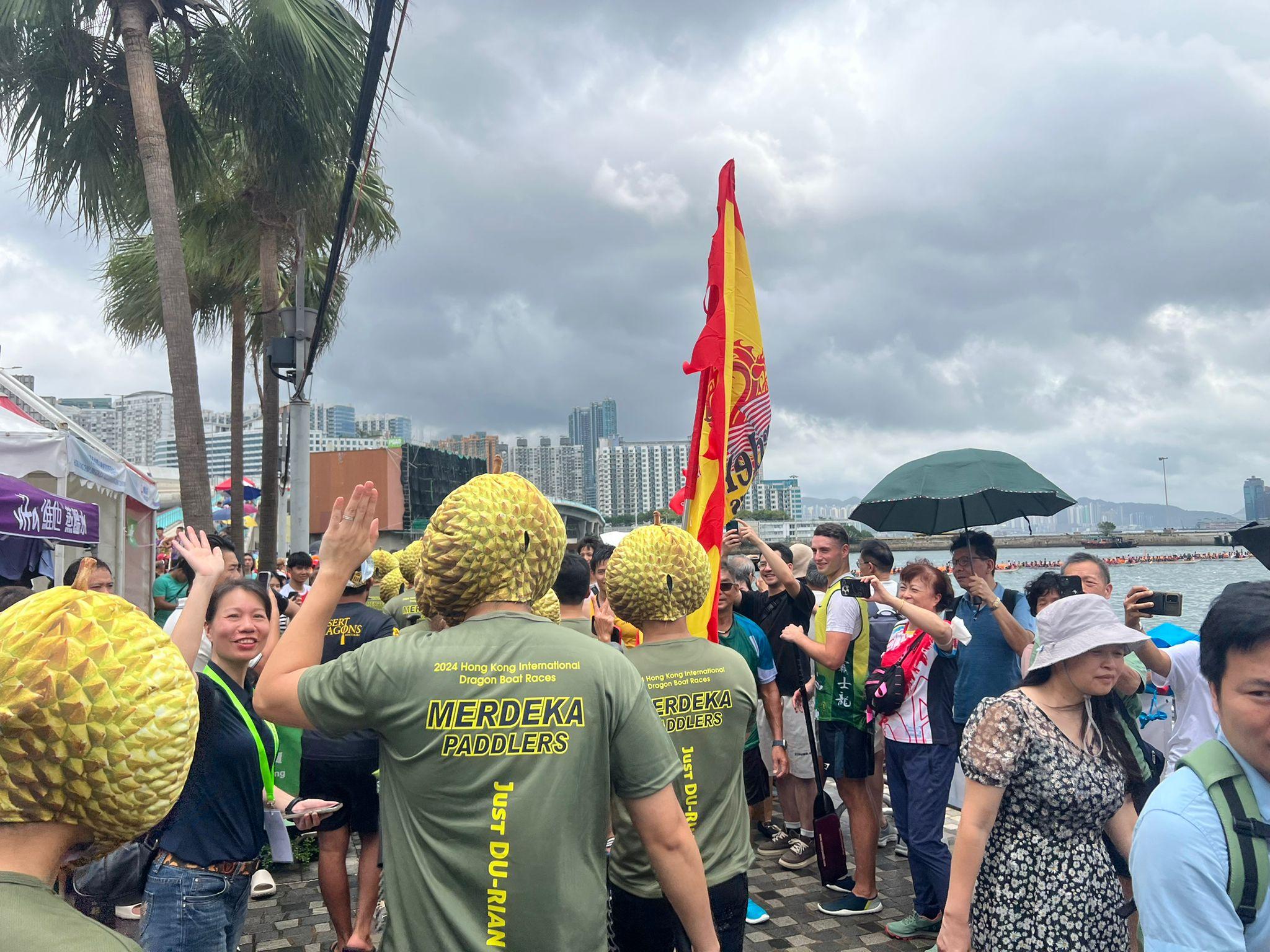 Merdeka Paddlers。 (李景玉攝)