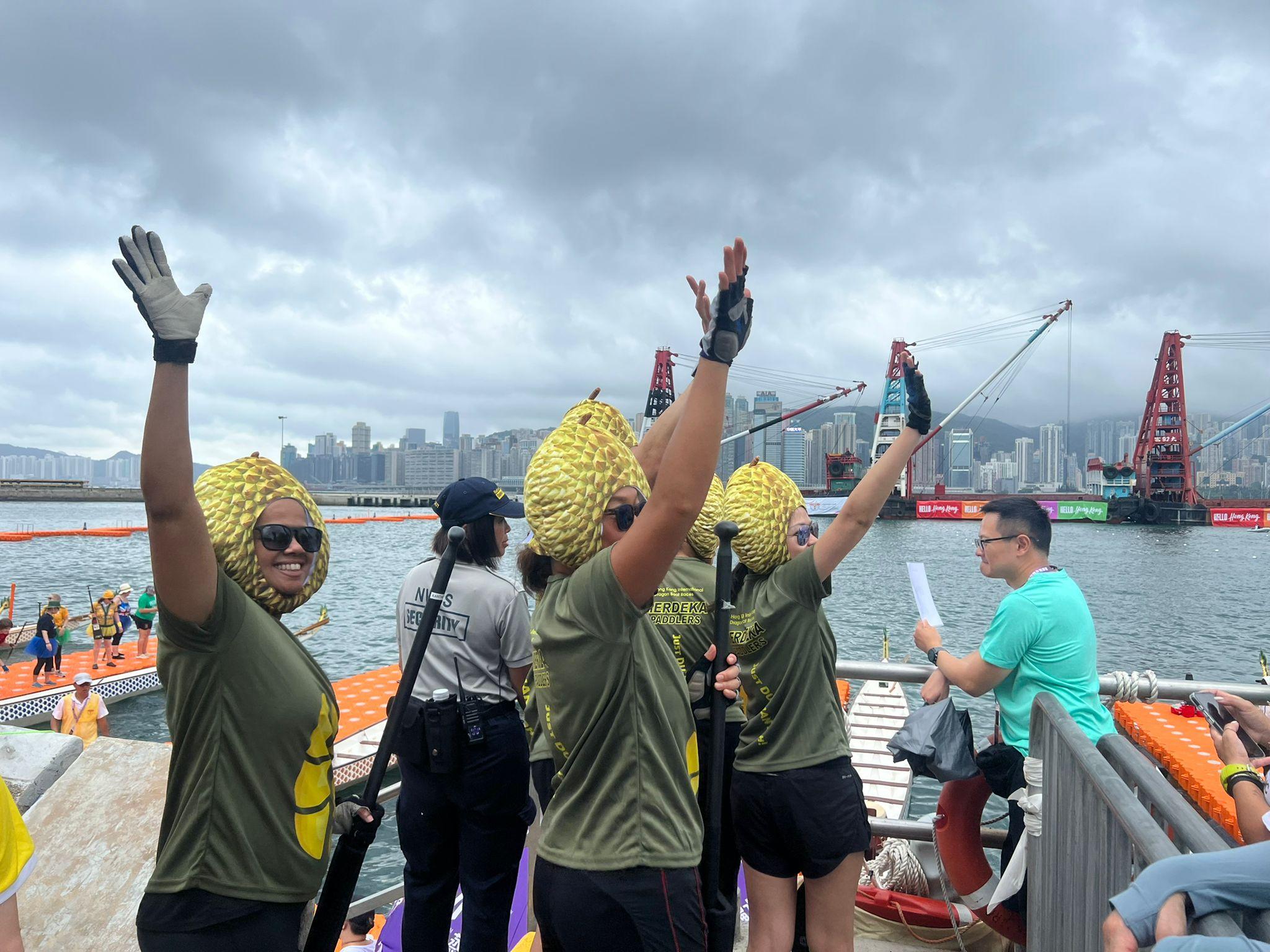 Merdeka Paddlers。 (李景玉攝)