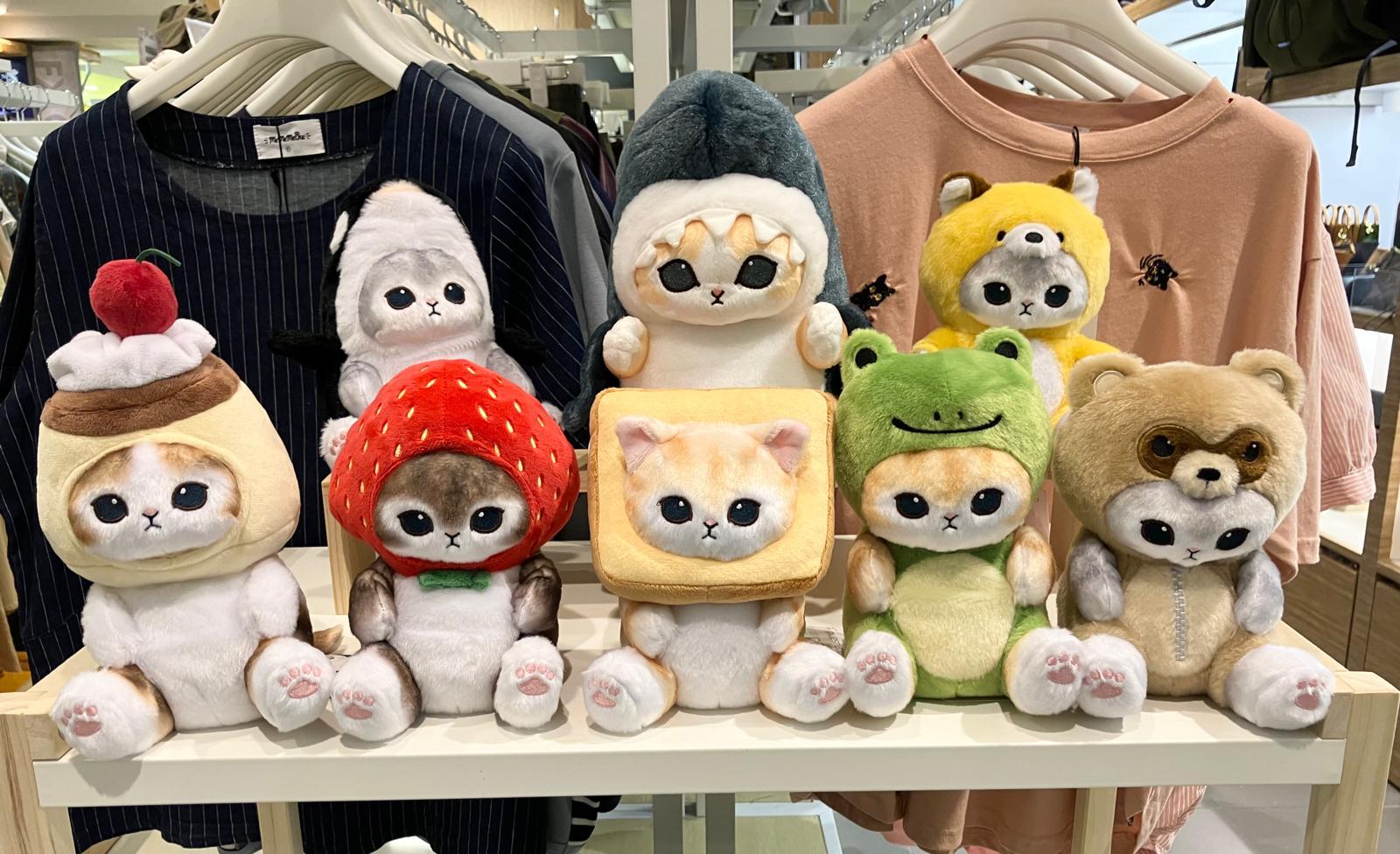 Mofusand貓貓造型毛公仔