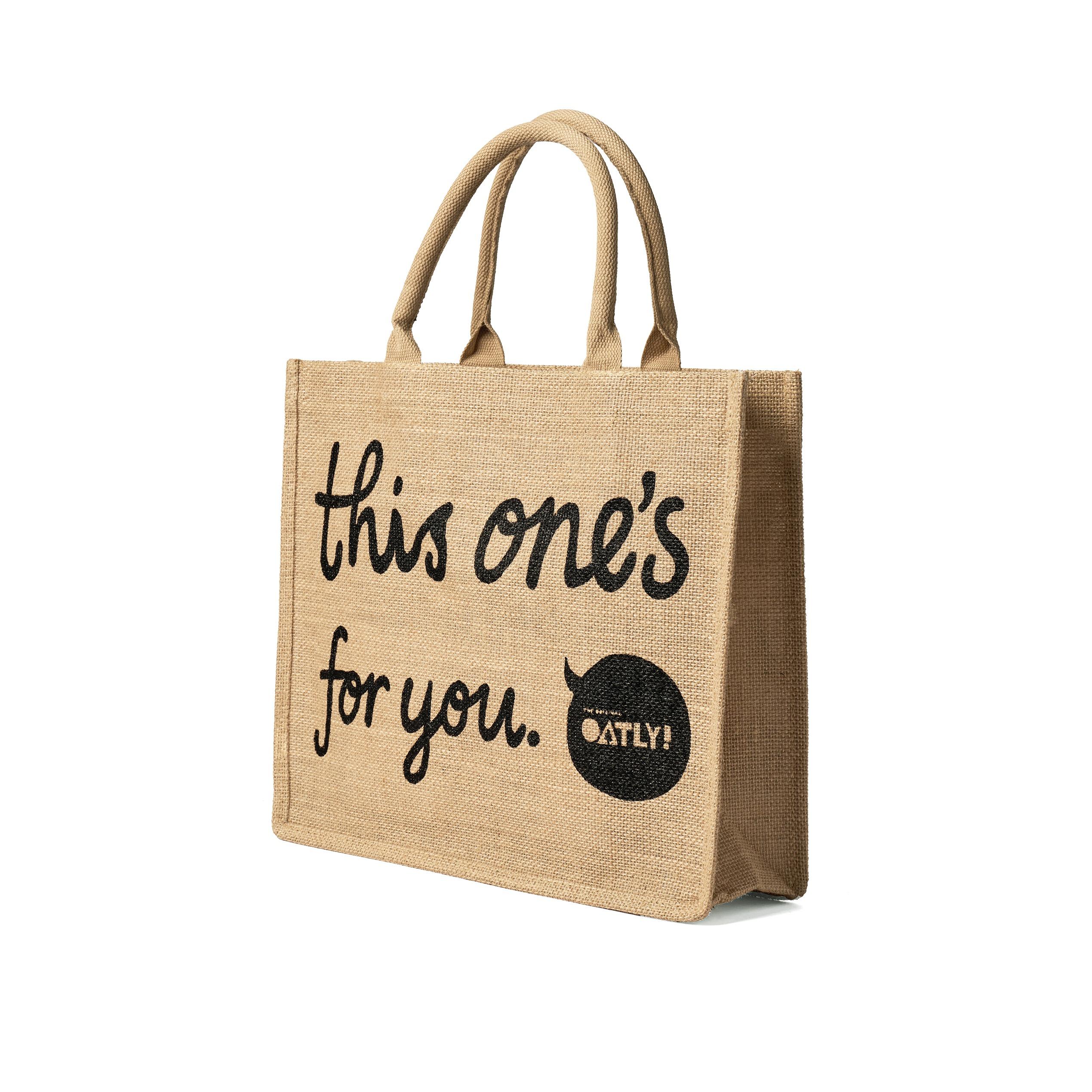 Oatly 麻質托特包